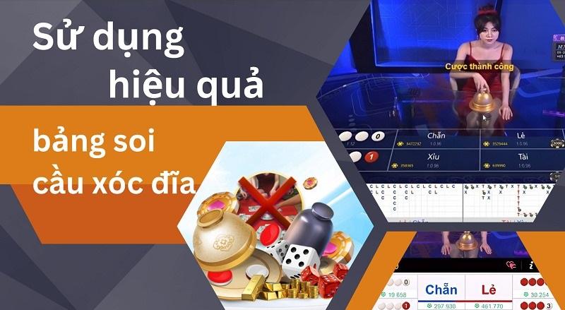 Bảng soi cầu xóc đĩa giúp bạn trăm trận trăm thắng 18 Sử dụng bảng soi cầu xóc đĩa sao cho hiệu quả nhất